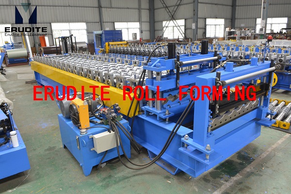 YX38-194-970 ROLL FORMING MACHINE FOR STEP TILE ROOF PROFILE
