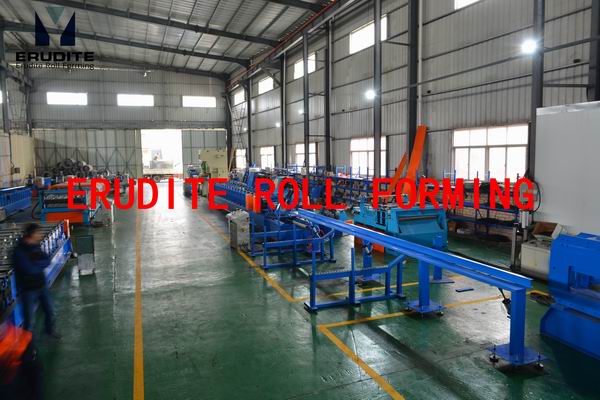 YX80-85/115/145 Metal Roll Forming Line with on-line punching