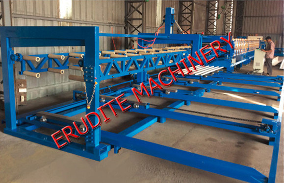 DOUBLE-LEVEL STACKER FOR NORMAL DOUBLE LAYER ROLL FORMING MACHINE
