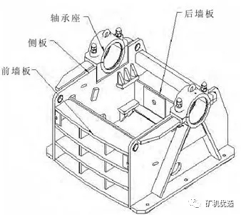 顎式破碎機(jī)整體機(jī)架